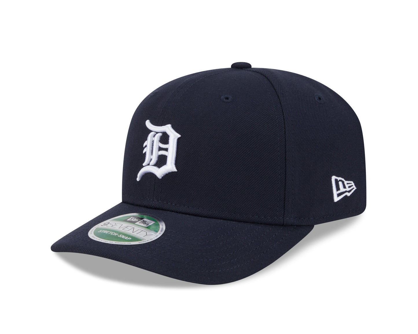 Detroit Tigers Navy New Era Player Replica 9SEVENTY Stretch Snap Adjustable Hat Official Team Hat Sports Fan Cap Official MLB Team Hat Baseball Fan Ca