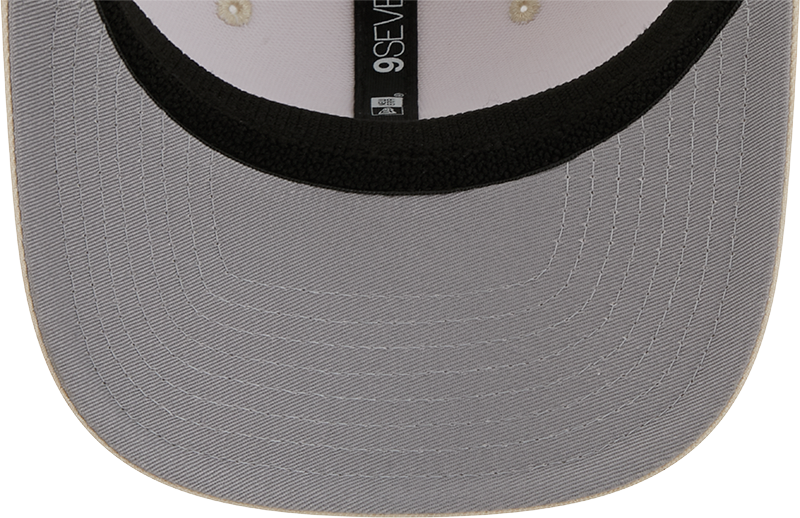 Men s Los Angeles Dodgers New Era Light Beige Color Pack 9SEVENTY Trucker Adjustable Hat Official Team Hat Sports Fan Cap Official MLB Team Hat Baseba