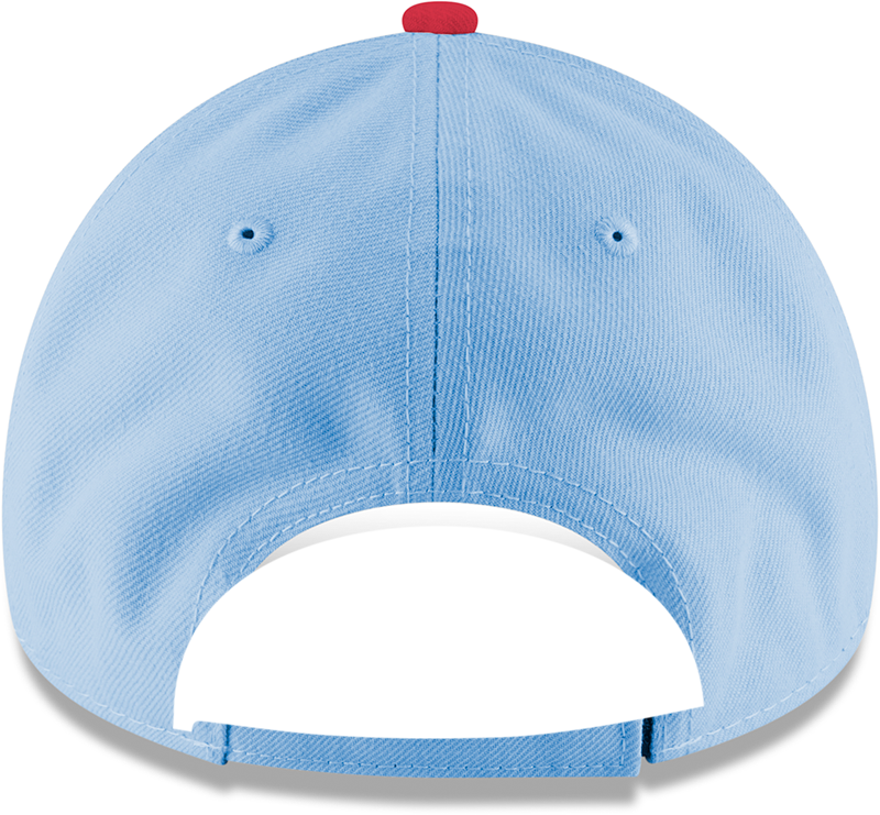 Youth Chicago Cubs Guitar Bear Alternate 9FORTY Adjustable Chrome Sky Blue Cap By New Era Official Team Hat Sports Fan Cap Official MLB Team Hat Baseb