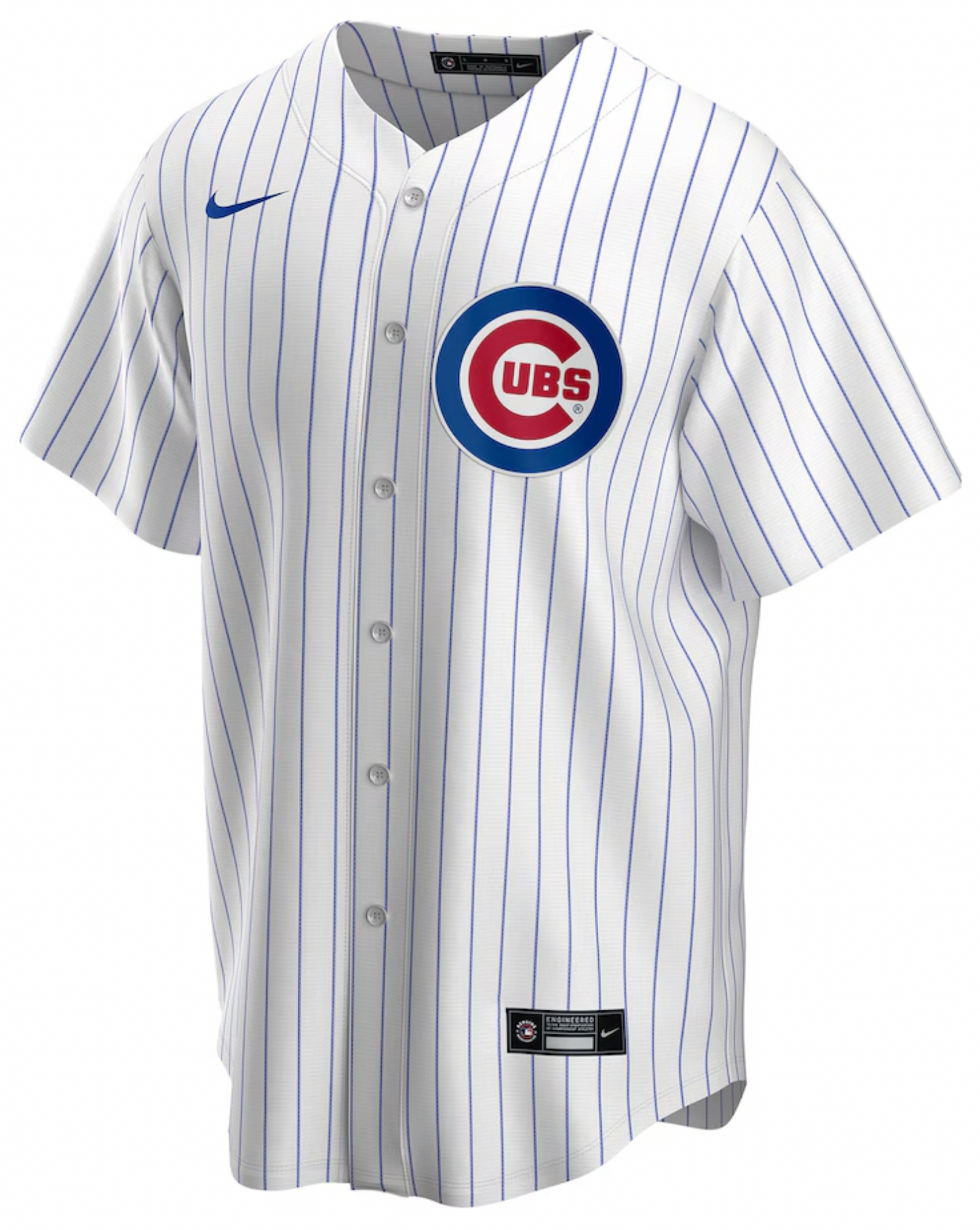 NIKE Men s Daniel Palencia Chicago Cubs Premium Twill White Home Replica Jersey Official Team Jersey Sports Fan Apparel Official MLB Team Apparel Base
