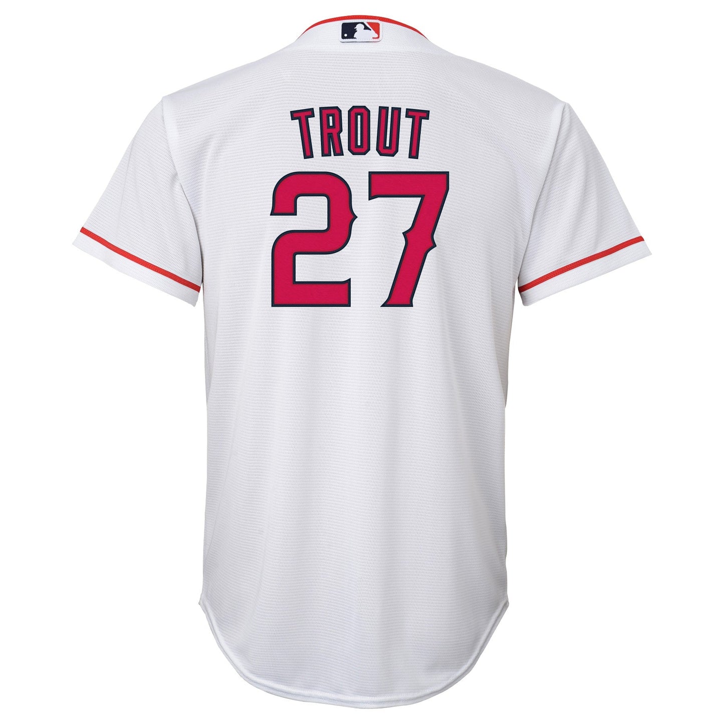Youth Los Angeles Angels Mike Trout Nike White Home Replica Player Jersey Official Team Jersey Sports Fan Apparel Official MLB Team Apparel Baseball F