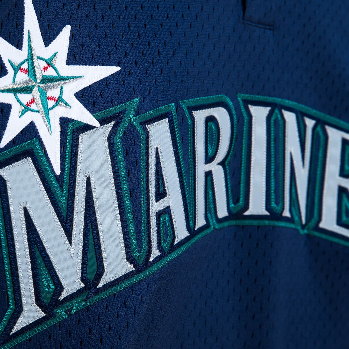 Men s Seattle Mariners Ichiro Suzuki 2002 Mitchell And Ness Navy Cooperstown Collection Mesh Batting Practice Jersey Official Team Jersey Sports Fan A