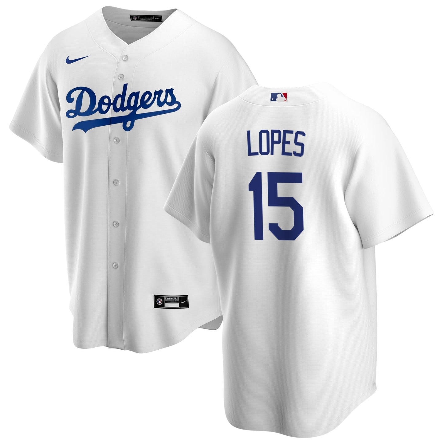 Men s Davey Lopes Los Angeles Dodgers Nike White Home Replica Team Jersey Official Team Jersey Sports Fan Apparel Official MLB Team Apparel Baseball F