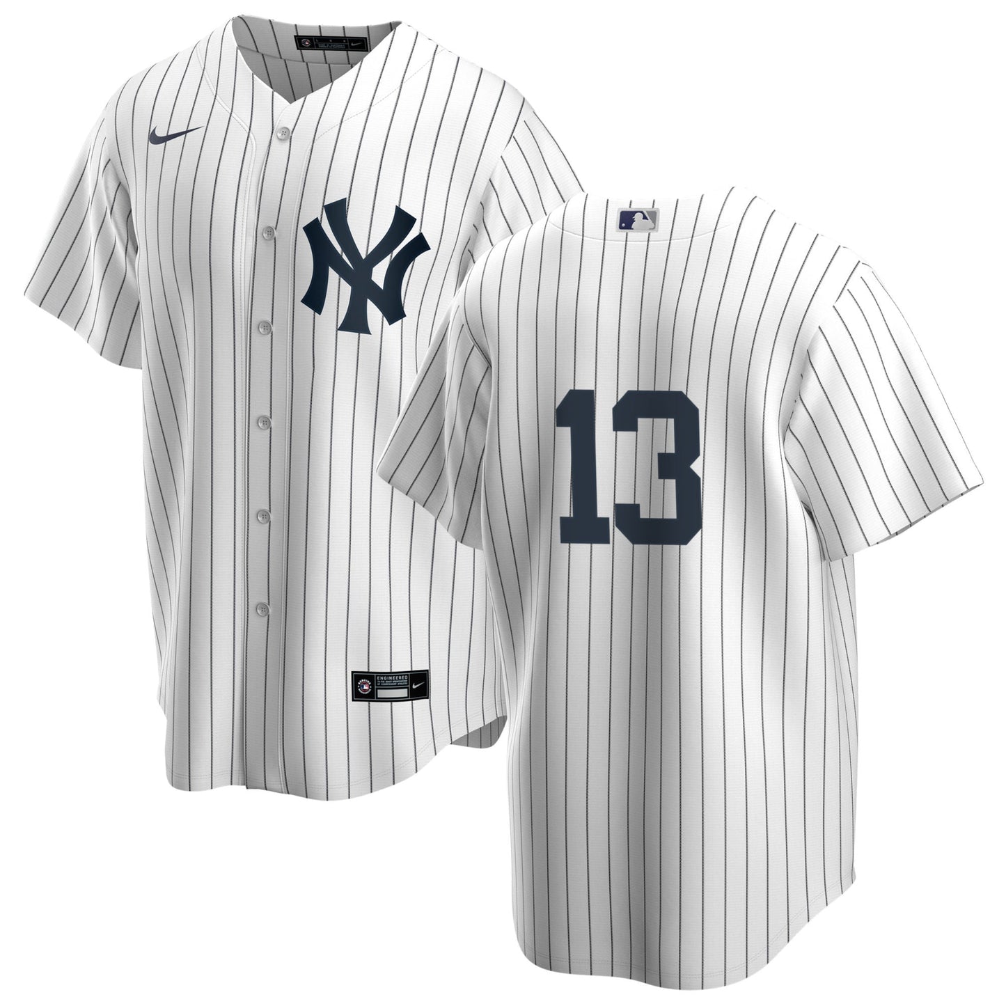 Men s Nike Jazz Chisholm 13 White New York Yankees Home Official Replica Player Jersey Official Team Jersey Sports Fan Apparel Official MLB Team Appar