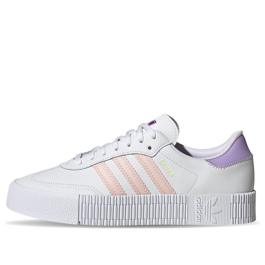 (WMNS) adidas Sambarose 'White Pink Purple' FX8103