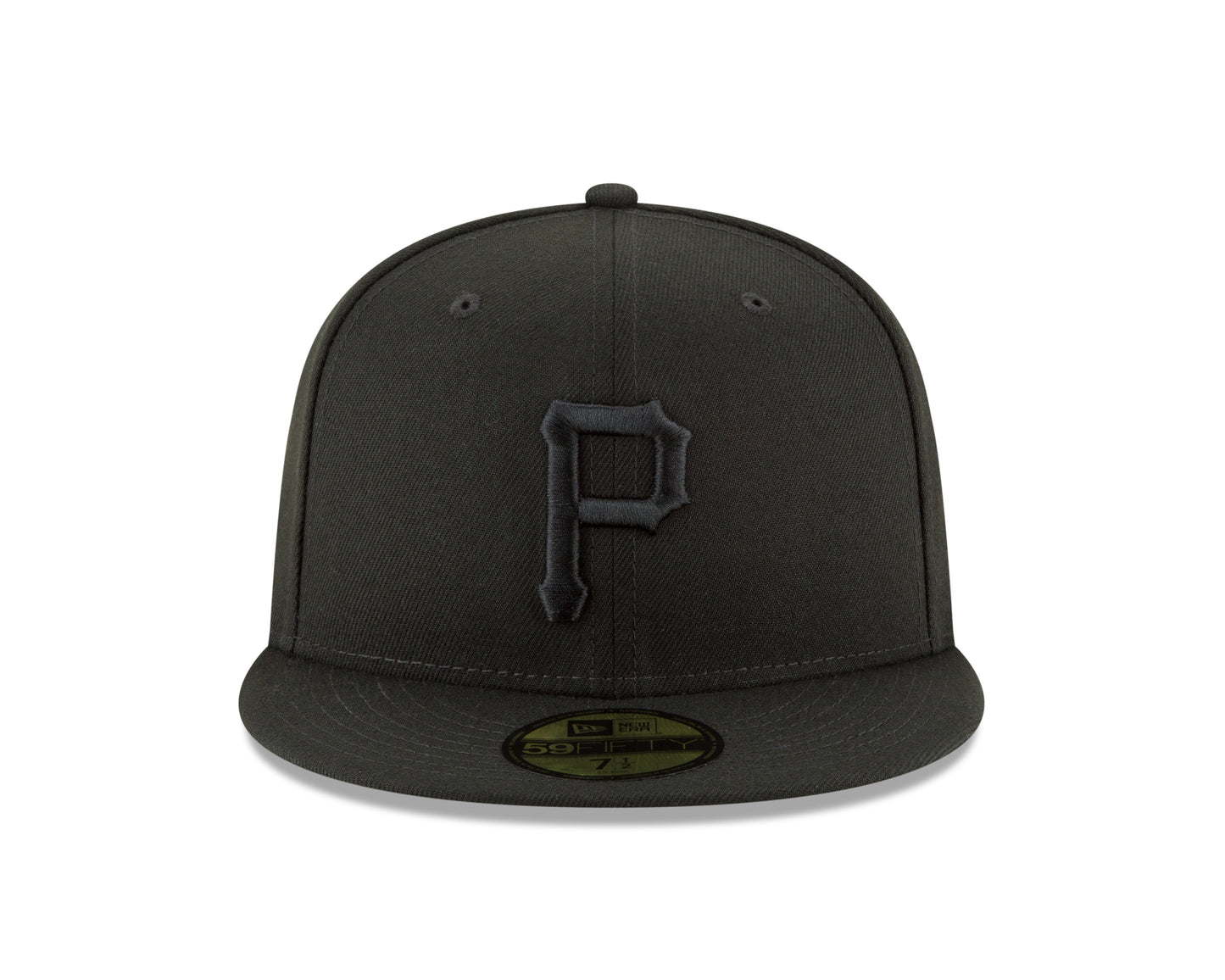 Men s Pittsburgh Pirates New Era Black Tonal 59FIFTY Fitted Hat Official Team Hat Sports Fan Cap Official MLB Team Hat Baseball Fan Cap