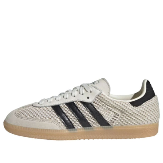 (WMNS) adidas Samba 'Off White Carbon Gold Metallic' IH4003