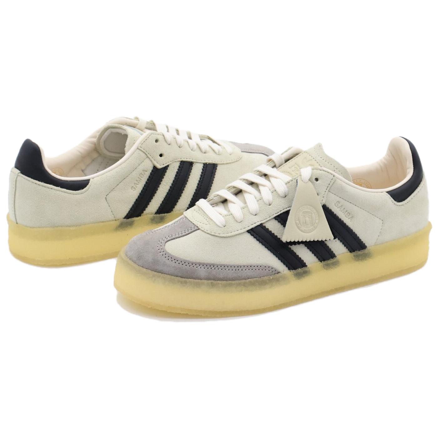 adidas x Ronnie Fieg x Clarks 8th Street Samba 'Kithmas - White Black' IE4033