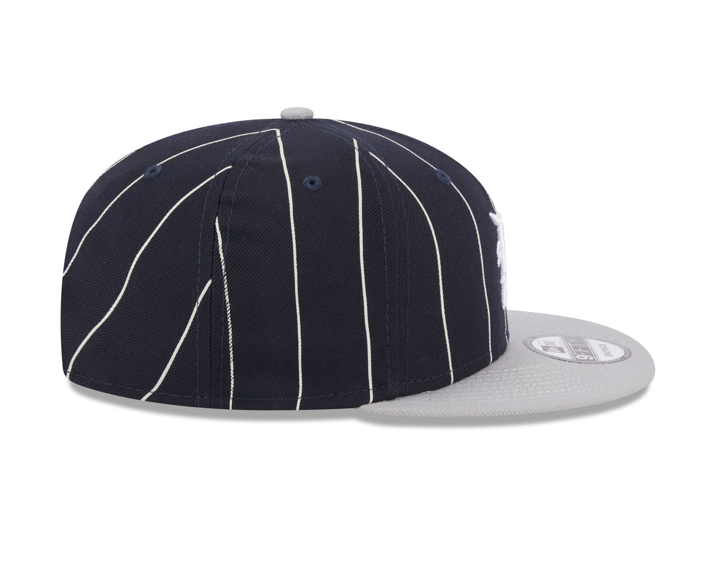 Detroit Tigers Navy Gray Vintage New Era 9FIFTY Snapback Hat Official Team Hat Sports Fan Cap Official MLB Team Hat Baseball Fan Cap