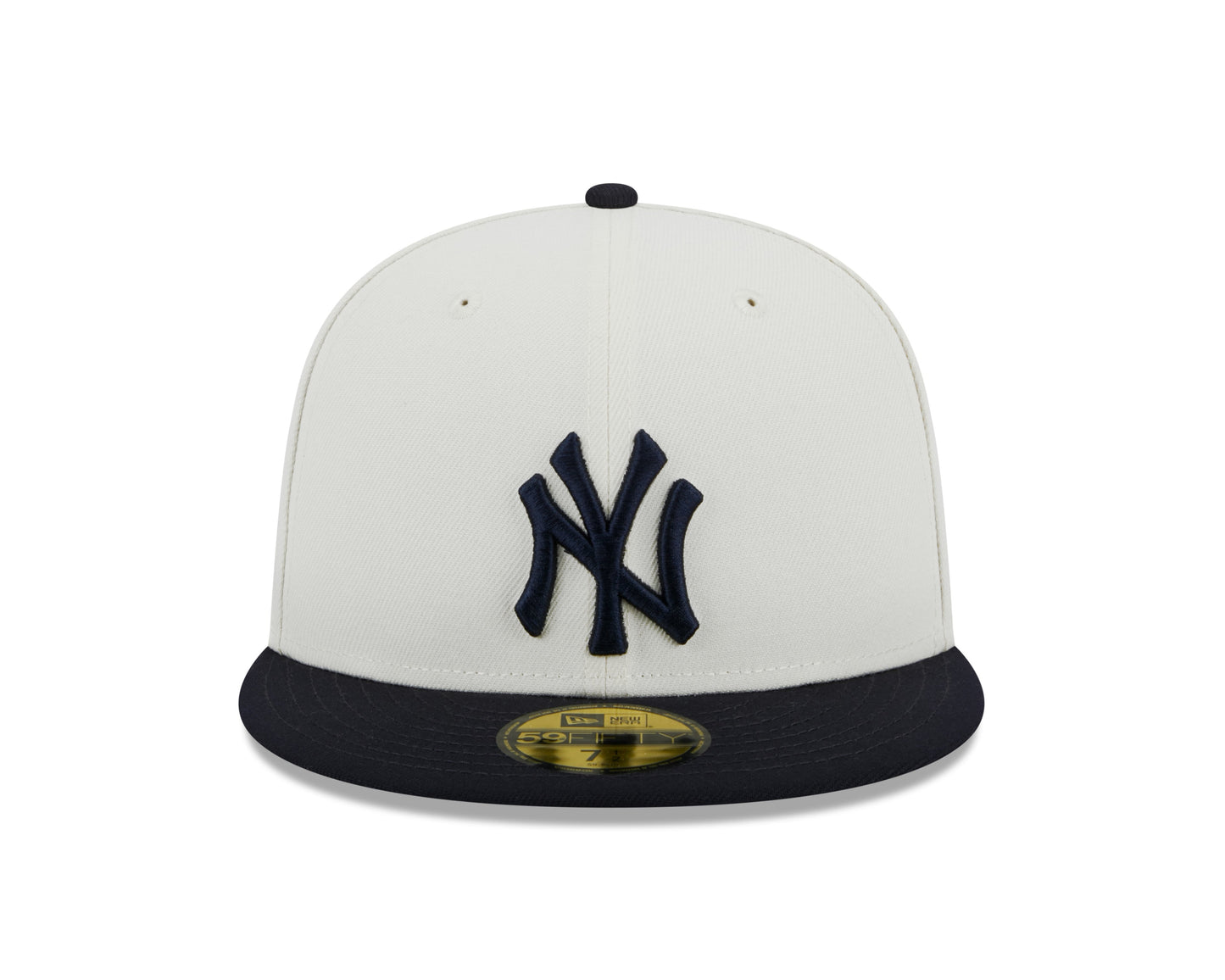 New York Yankees 2000 World Series Cream Navy New Era Retro 59FIFTY Fitted Hat Official Team Hat Sports Fan Cap Official MLB Team Hat Baseball Fan Cap