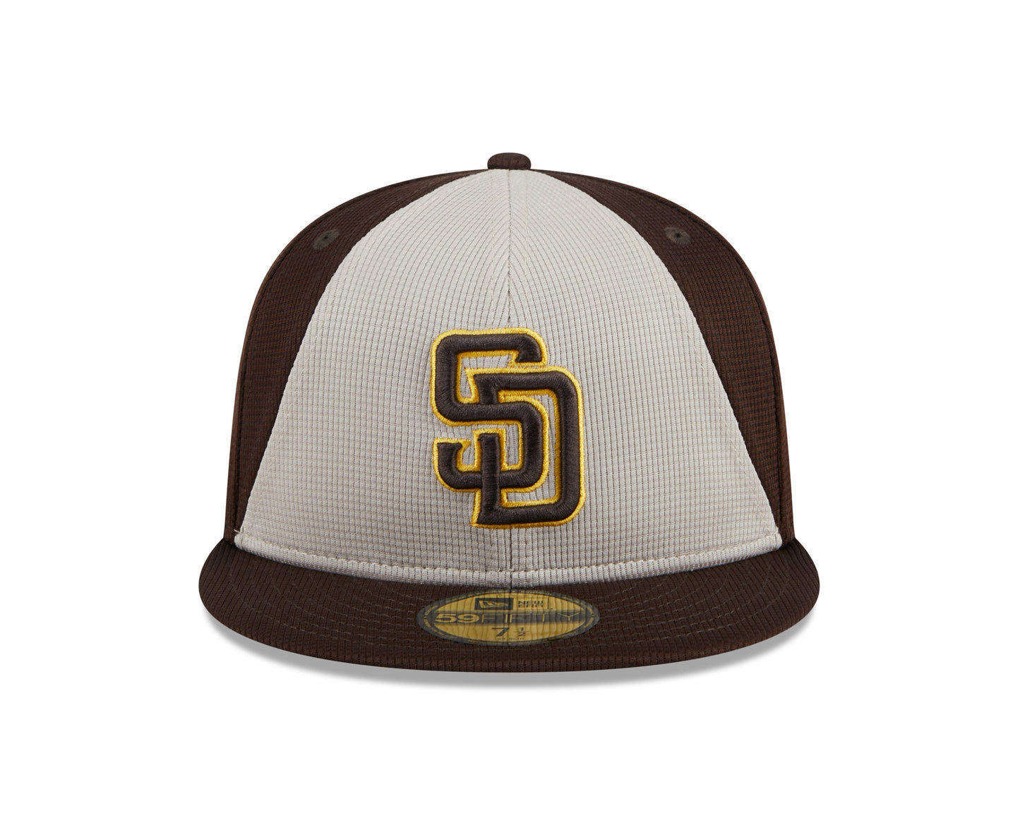 Men s San Diego Padres New Era Brown 2024 Batting Practice 59FIFTY Fitted Hat Official Team Hat Sports Fan Cap Official MLB Team Hat Baseball Fan Cap
