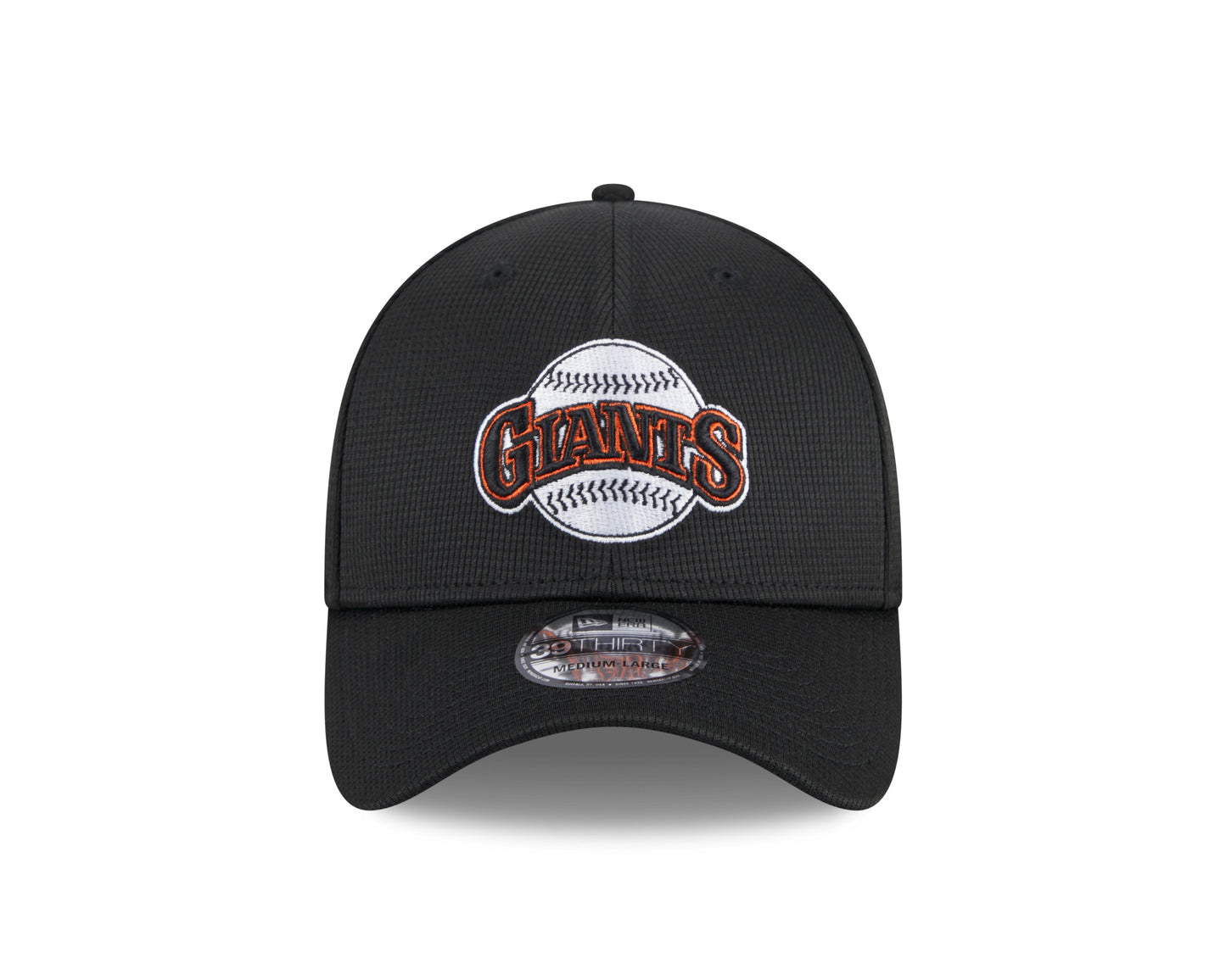 Men s San Francisco Giants New Era 2024 Batting Practice Black 39THIRTY Flex-Fit Hat Official Team Hat Sports Fan Cap Official MLB Team Hat Baseball F