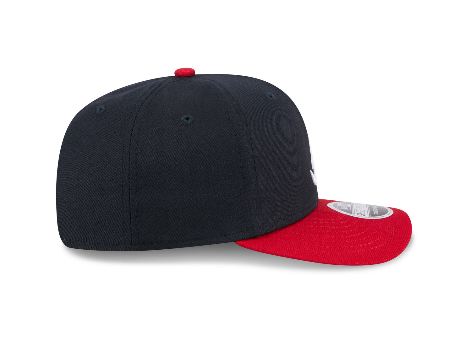 Atlanta Braves New Era Navy Red 9SEVENTY Adjustable Hat Official Team Hat Sports Fan Cap Official MLB Team Hat Baseball Fan Cap