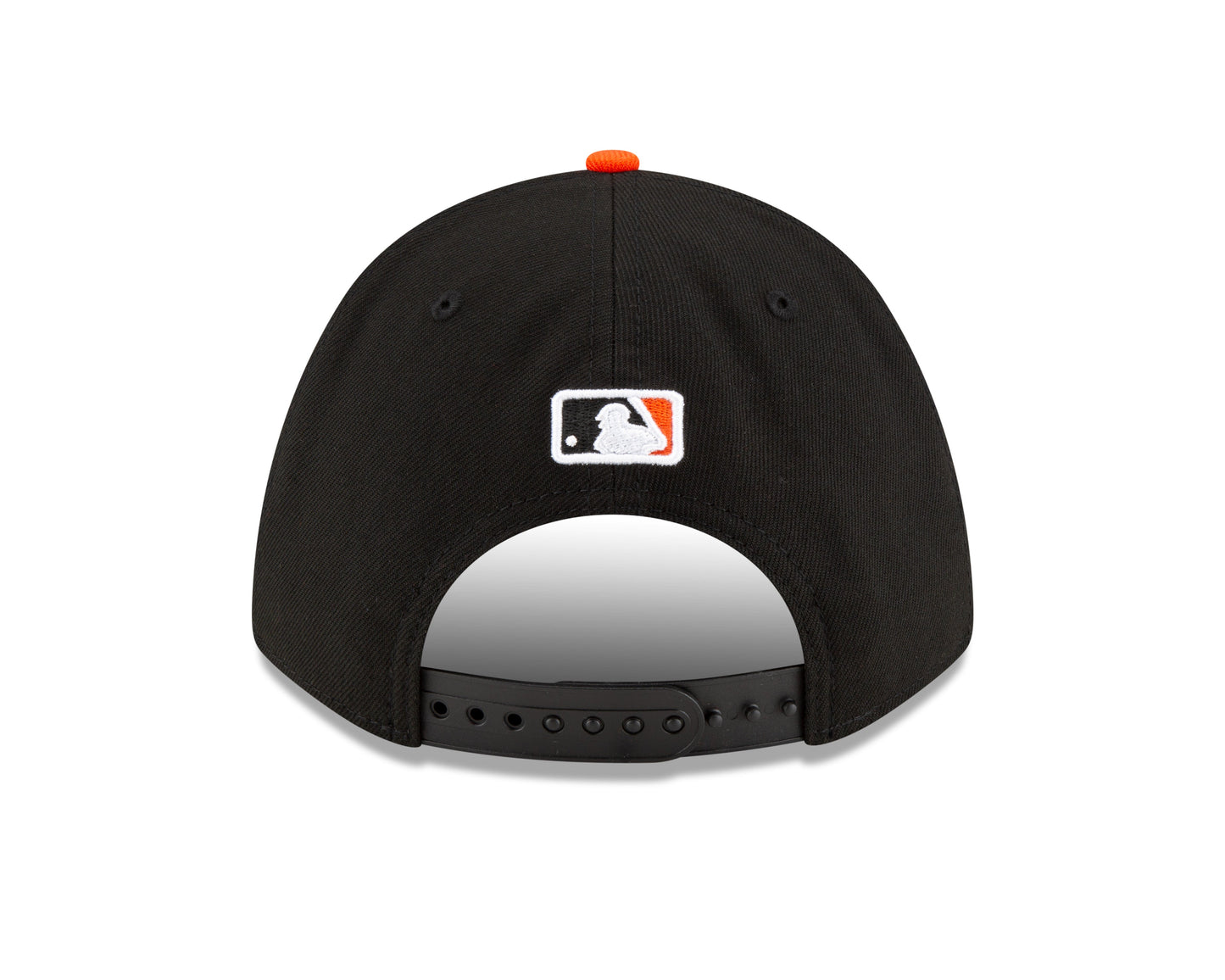 Baltimore Orioles Black Orange Alternate New Era Player Replica M-Crown 9FORTY Adjustable Hat Official Team Hat Sports Fan Cap Official MLB Team Hat B