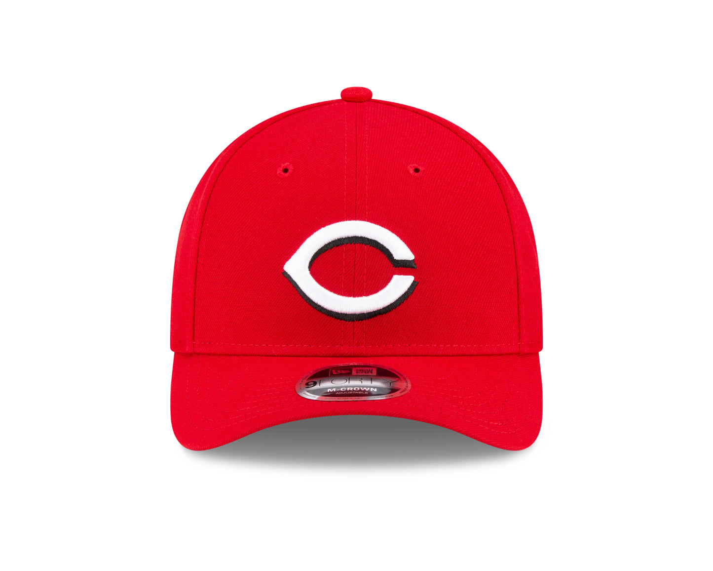 Cincinnati Reds New Era Red Player Replica M-Crown 9FORTY Adjustable Hat Official Team Hat Sports Fan Cap Official MLB Team Hat Baseball Fan Cap