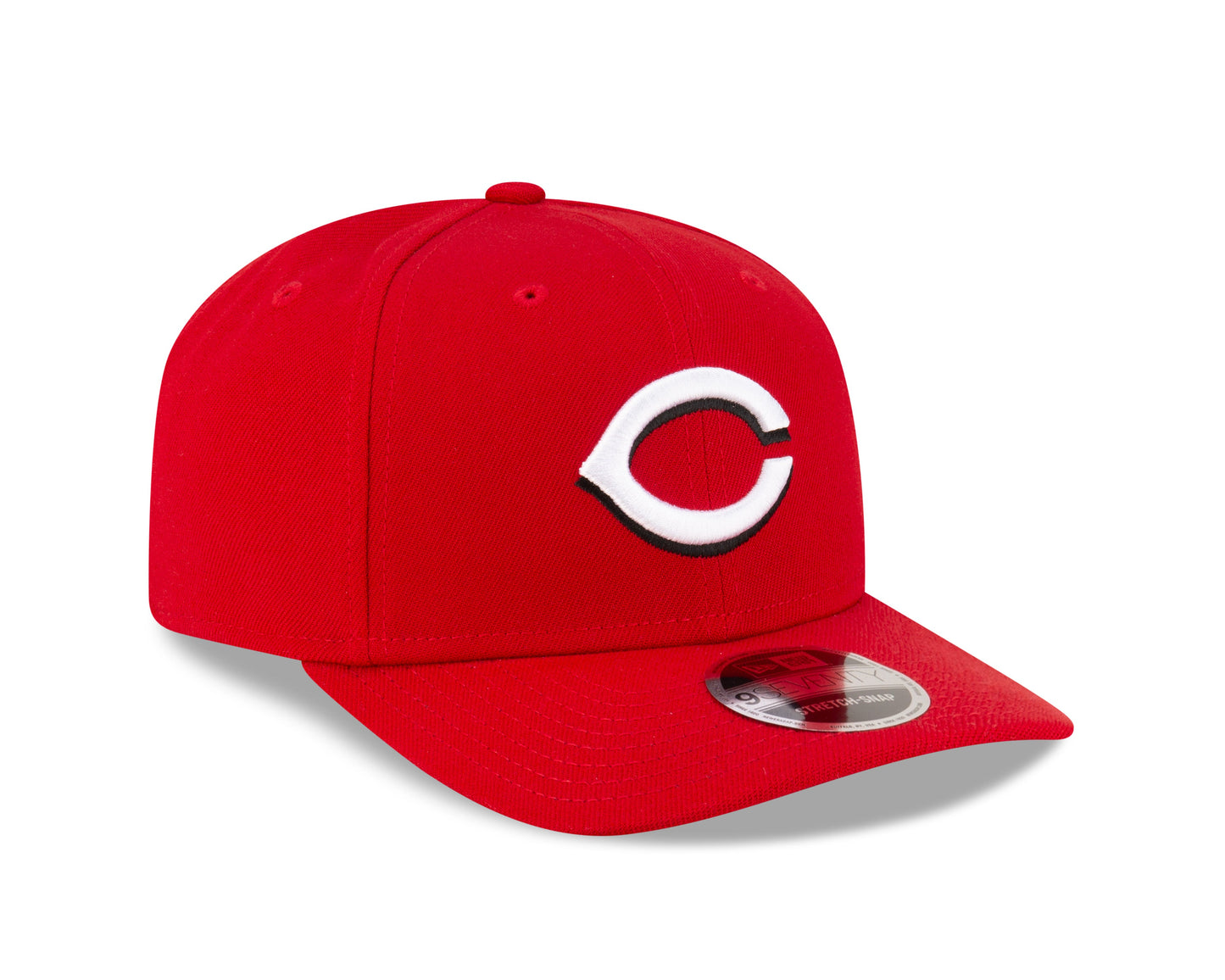 Cincinnati Reds New Era Player Replica 9SEVENTY Stretch Snap Adjustable Hat Official Team Hat Sports Fan Cap Official MLB Team Hat Baseball Fan Cap