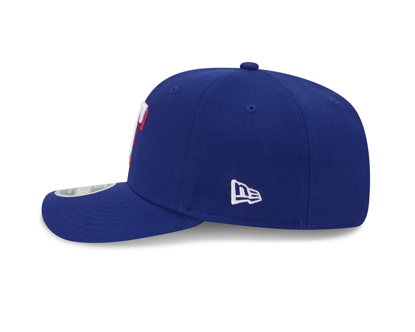 Texas Rangers Blue New Era Player Replica 9SEVENTY Stretch Snap Adjustable Hat Official Team Hat Sports Fan Cap Official MLB Team Hat Baseball Fan Cap