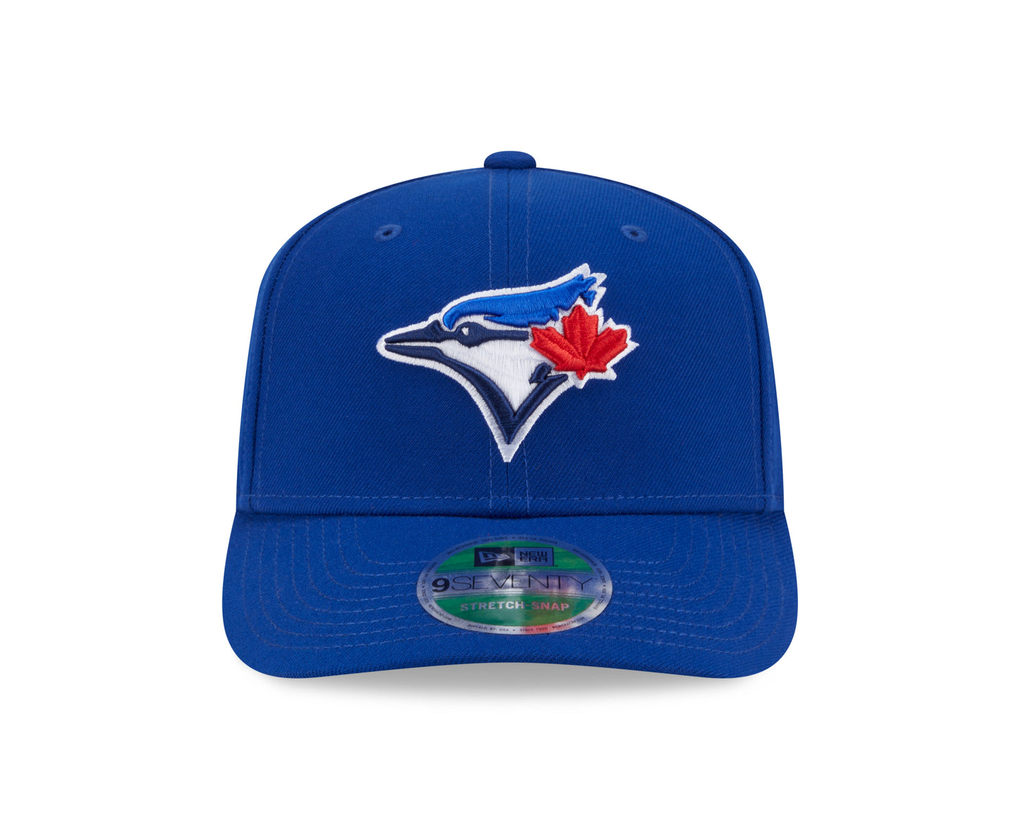 Toronto Blue Jays Blue New Era Player Replica 9SEVENTY Stretch Snap Adjustable Hat Official Team Hat Sports Fan Cap Official MLB Team Hat Baseball Fan