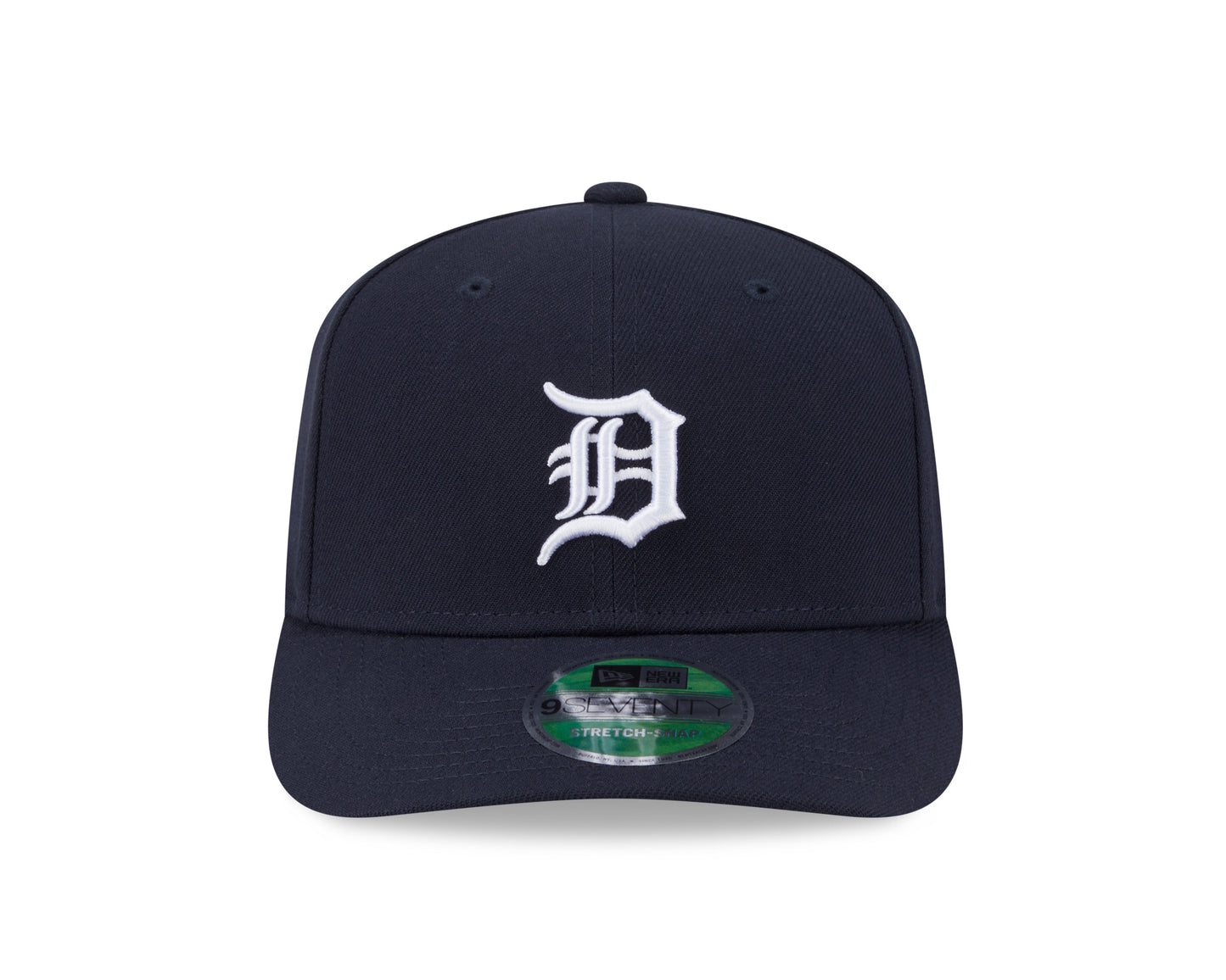 Detroit Tigers Navy New Era Player Replica 9SEVENTY Stretch Snap Adjustable Hat Official Team Hat Sports Fan Cap Official MLB Team Hat Baseball Fan Ca