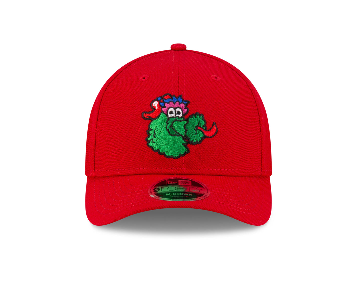 Philadelphia Phillies Red Fanatic New Era M-Crown 9FORTY Adjustable Hat Official Team Hat Sports Fan Cap Official MLB Team Hat Baseball Fan Cap