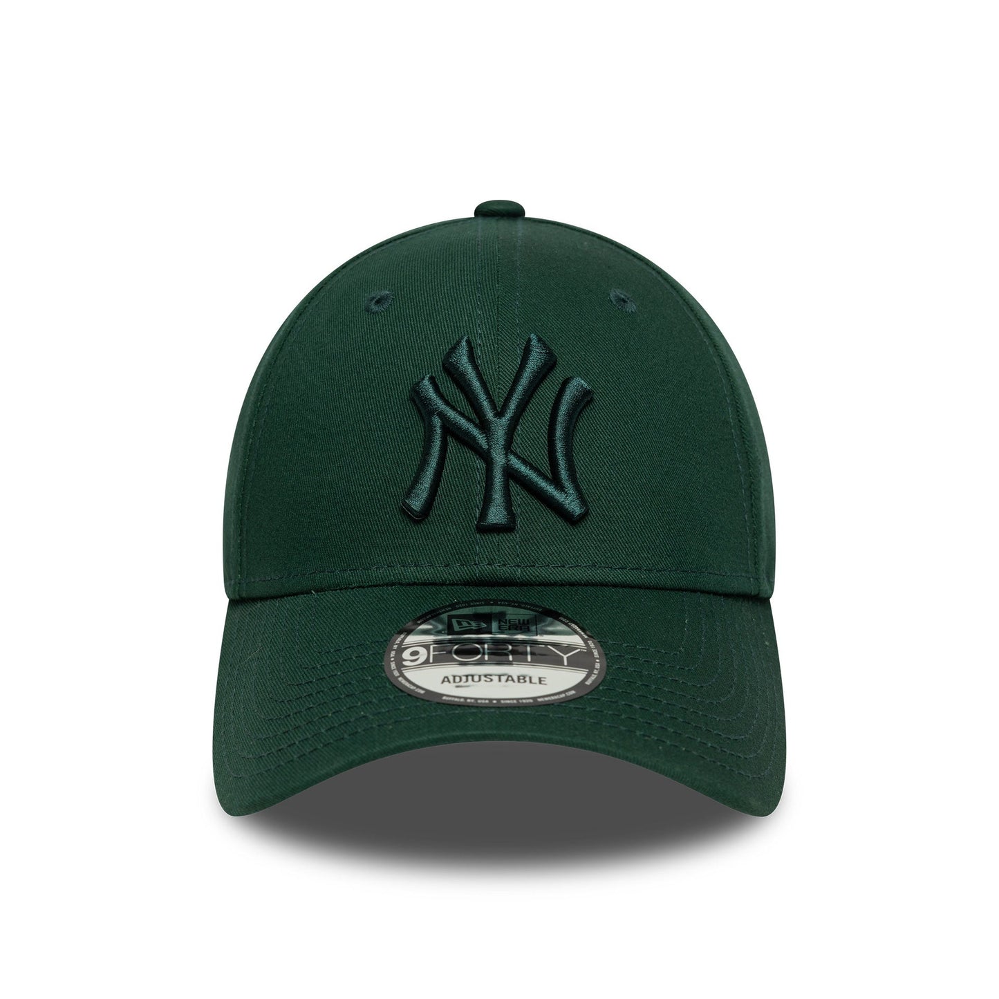 New York Yankees MLB League Essential 9FORTY Strapback New Era Green Official Team Hat Sports Fan Cap Official MLB Team Hat Baseball Fan Cap