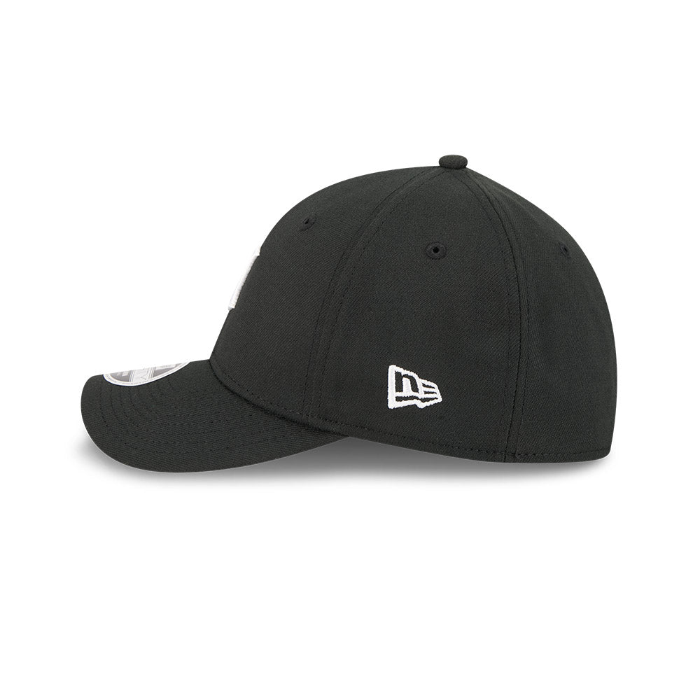 Detroit Tigers M-Crown 39Thirty Black White Flex Fit Hat Official Team Hat Sports Fan Cap Official MLB Team Hat Baseball Fan Cap