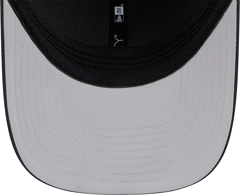 Chicago Cubs New Era M-Crown 39Thirty Metallic Black Performance Flex Fit Hat-Crawling Bear Official Team Hat Sports Fan Cap Official MLB Team Hat Bas