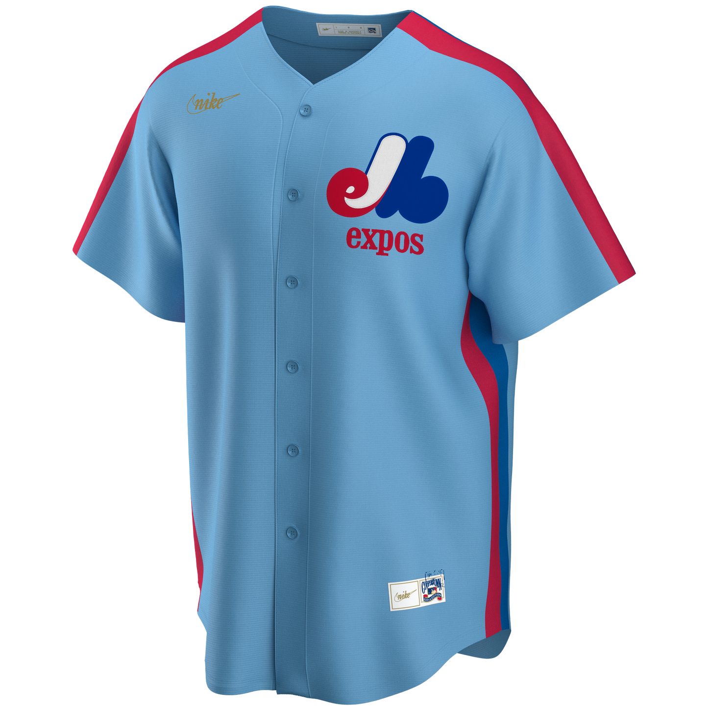 Men s Montreal Expos Vladimir Guerrero Nike Light Blue Road Cooperstown Collection Team Jersey Official Team Jersey Sports Fan Apparel Official MLB Te