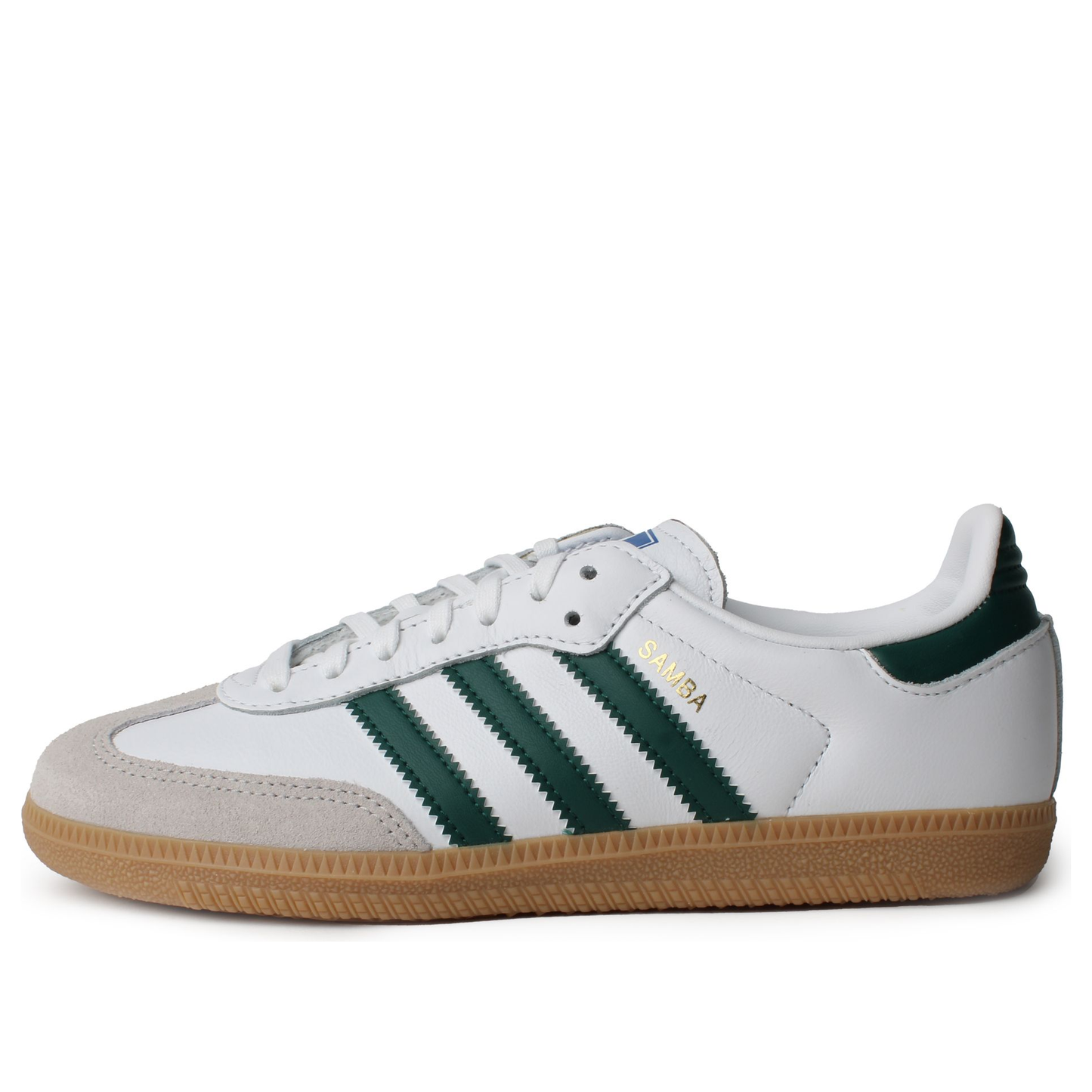 (GS) adidas Samba OG 'White Collegiate Green Gum' IE1331