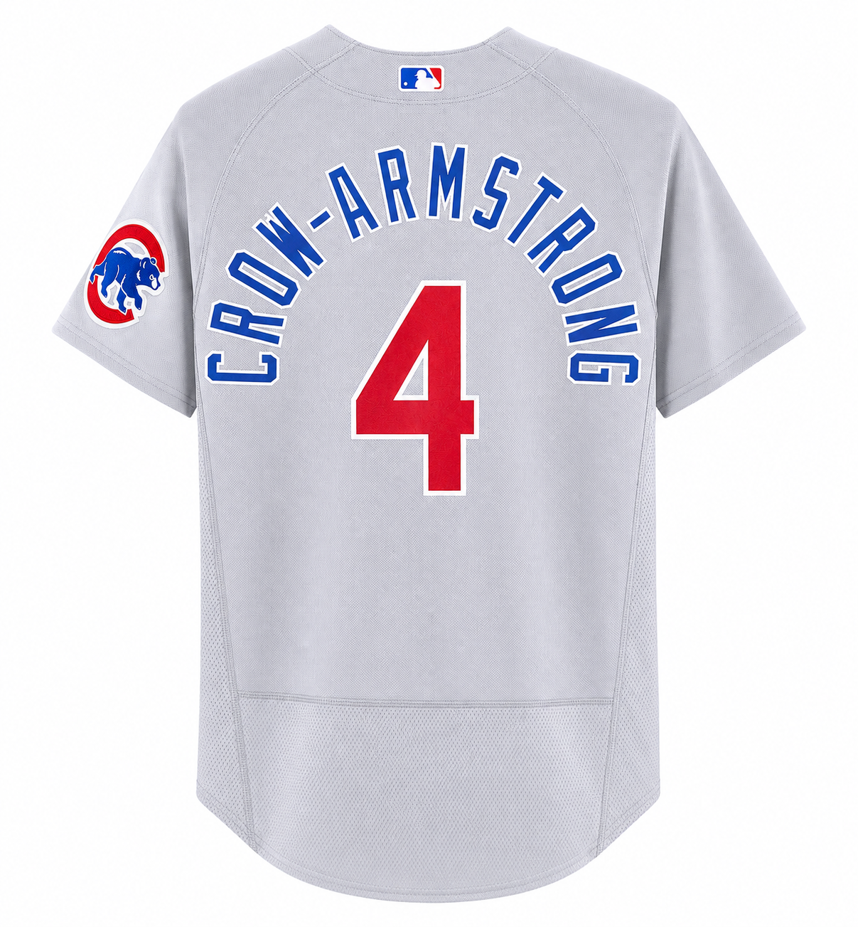 Men s Chicago Cubs Pete Crow-Armstrong Nike Road Gray Authentic Player Jersey Official Team Jersey Sports Fan Apparel Official MLB Team Apparel Baseba
