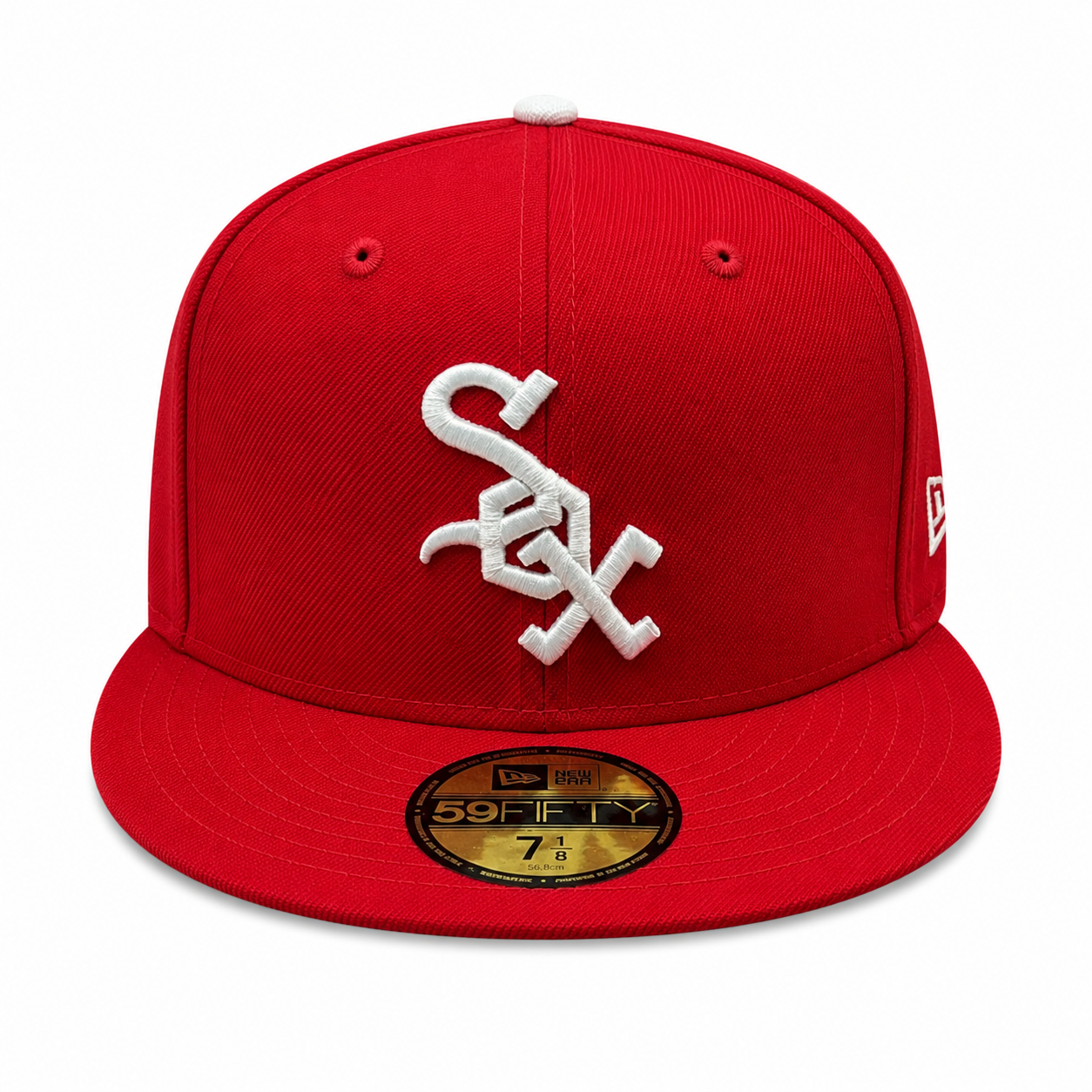 Chicago White Sox Collection 1972 New Era Cooperstown Classics Red 59FIFTY Fitted Hat Official Team Hat Sports Fan Cap Official MLB Team Hat Baseball