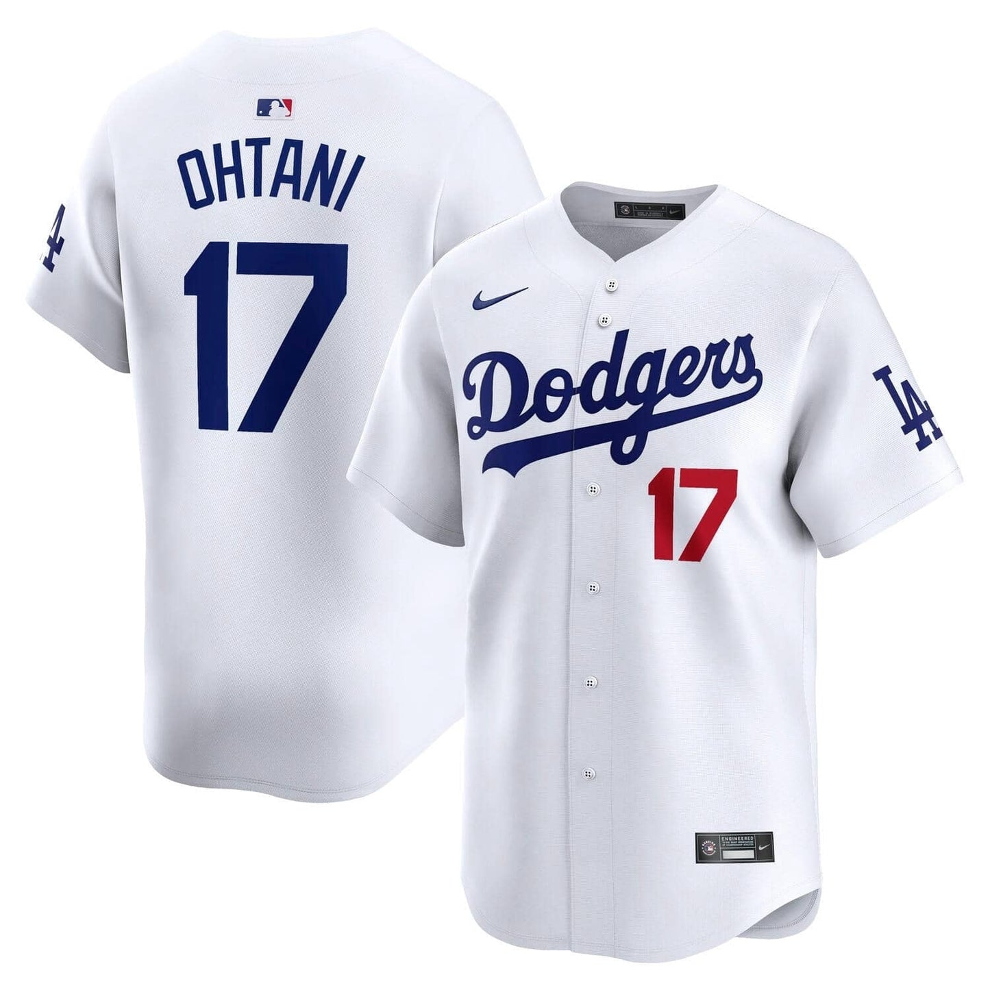 Shohei Ohtani Los Angeles Dodgers MLB Home Limited Jersey Nike Official Team Jersey Sports Fan Apparel Official MLB Team Apparel Baseball Fan Gear