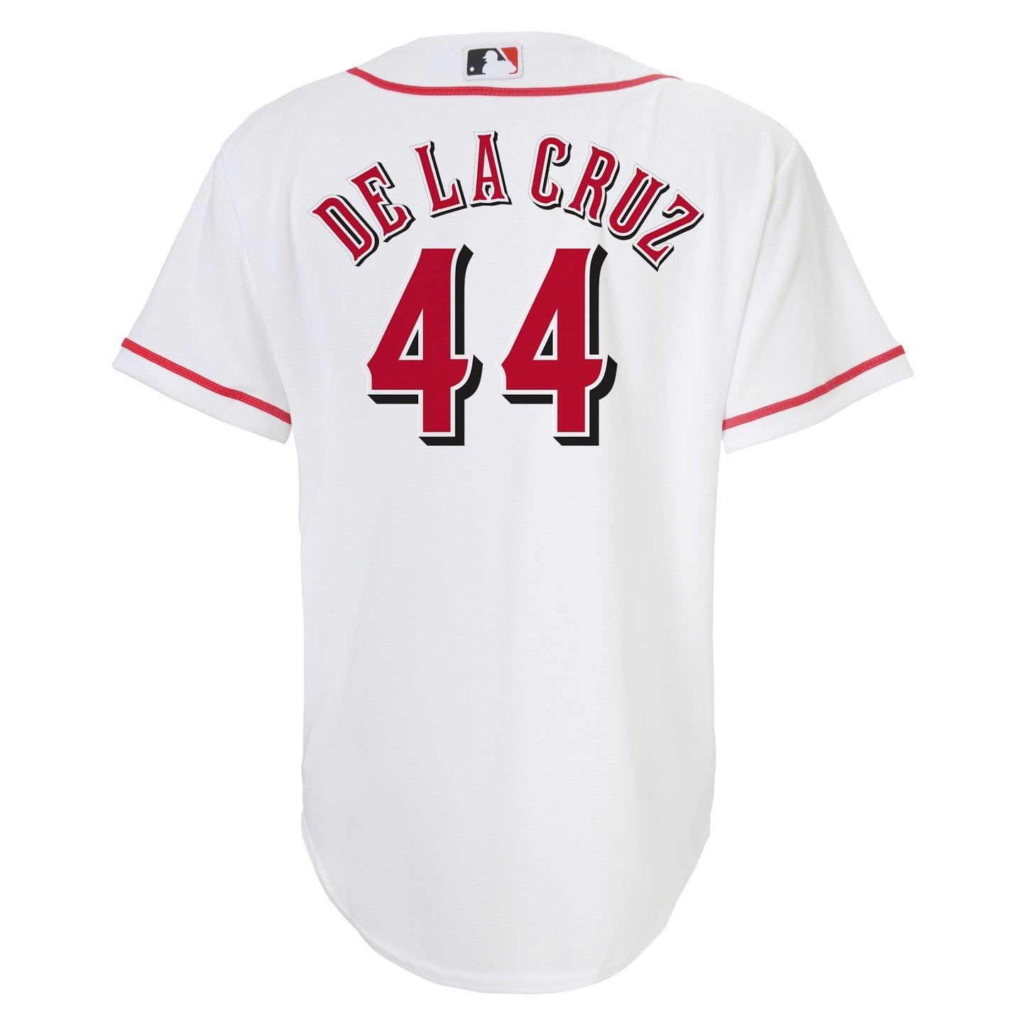 Youth Cincinnati Reds Elly De La Cruz MLB Home Replica Screen Print Jersey Official Team Jersey Sports Fan Apparel Official MLB Team Apparel Baseball