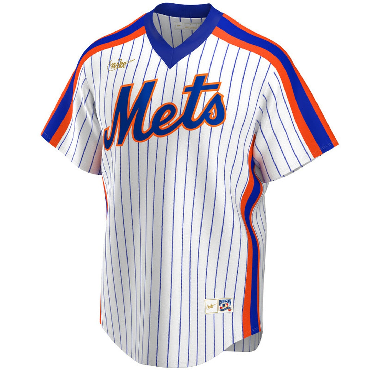 Men s Nike Mike Piazza New York Mets Cooperstown Collection Royal Pinstripe Replica Jersey Official Team Jersey Sports Fan Apparel Official MLB Team A