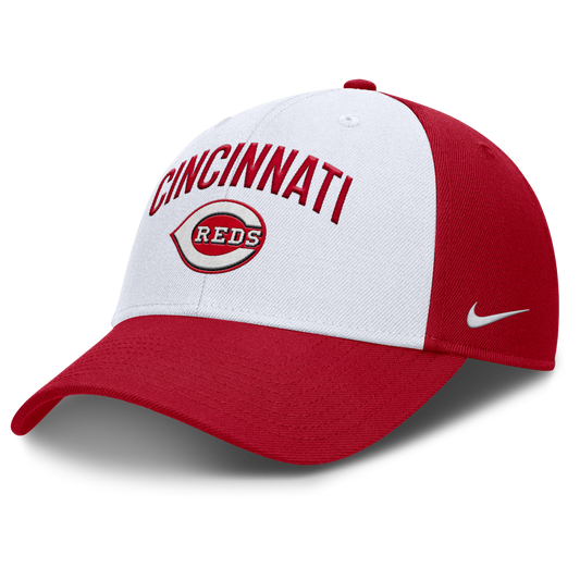 Cincinnati Reds Nike Red Club Adjustable Hat Official Team Hat Sports Fan Cap Official MLB Team Hat Baseball Fan Cap