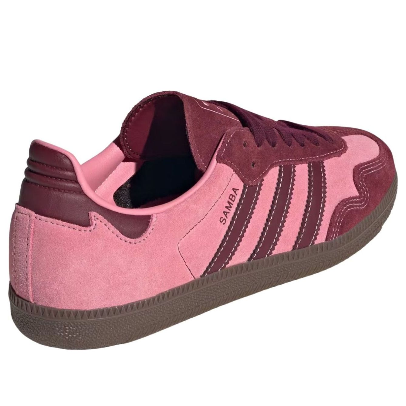(WMNS) adidas Samba 'Pink Spark Shadow Red Gum' IH6704
