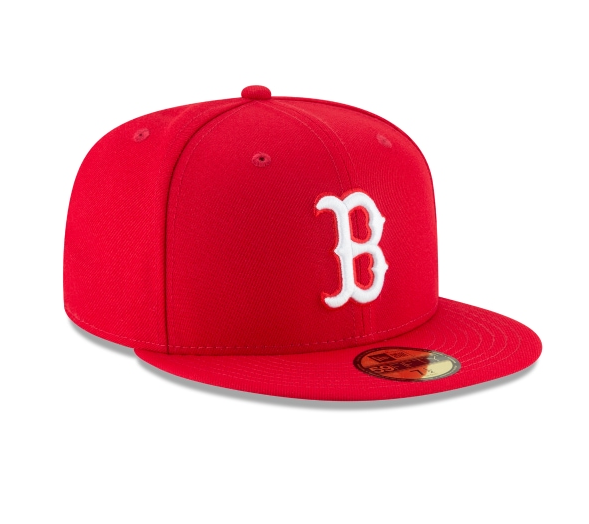 Men s Boston Red Sox New Era Red 59FIFTY Hat Official Team Hat Sports Fan Cap Official MLB Team Hat Baseball Fan Cap