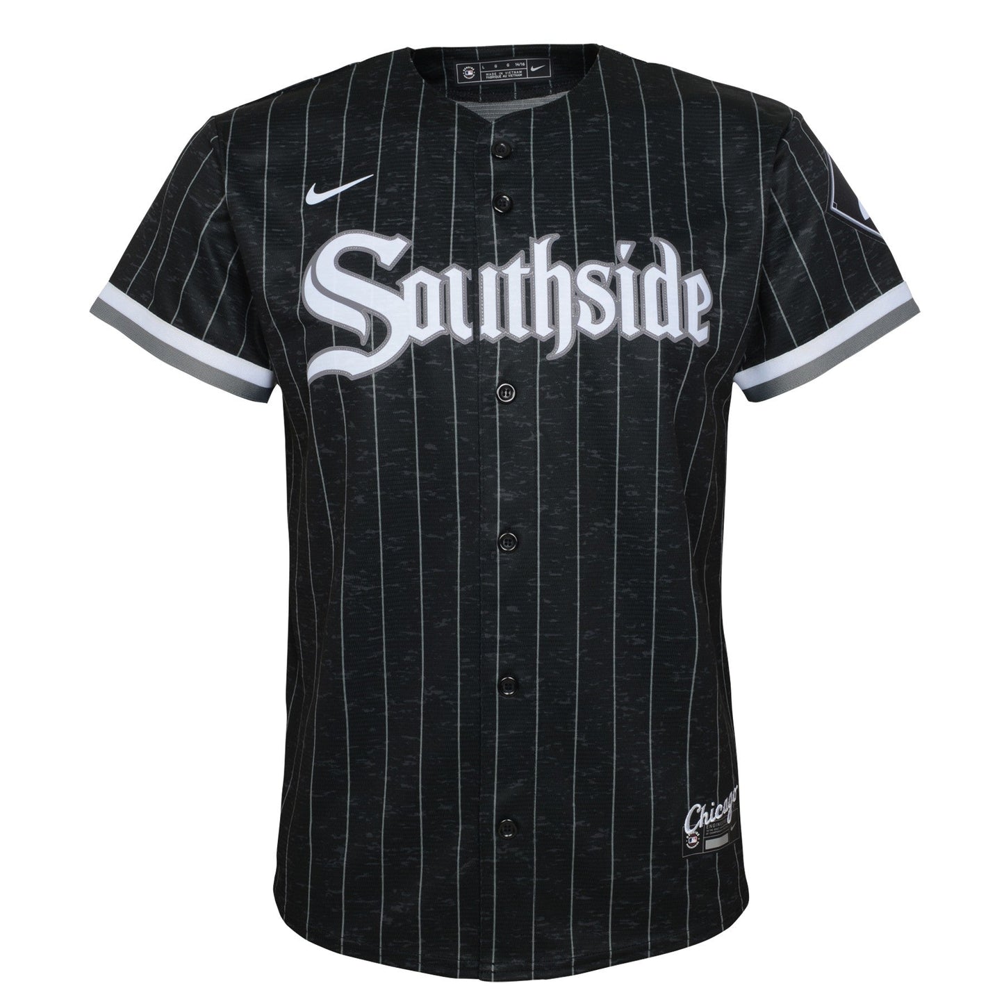 Youth Chicago White Sox Nike Black City Connect Replica Jersey Official Team Jersey Sports Fan Apparel Official MLB Team Apparel Baseball Fan Gear