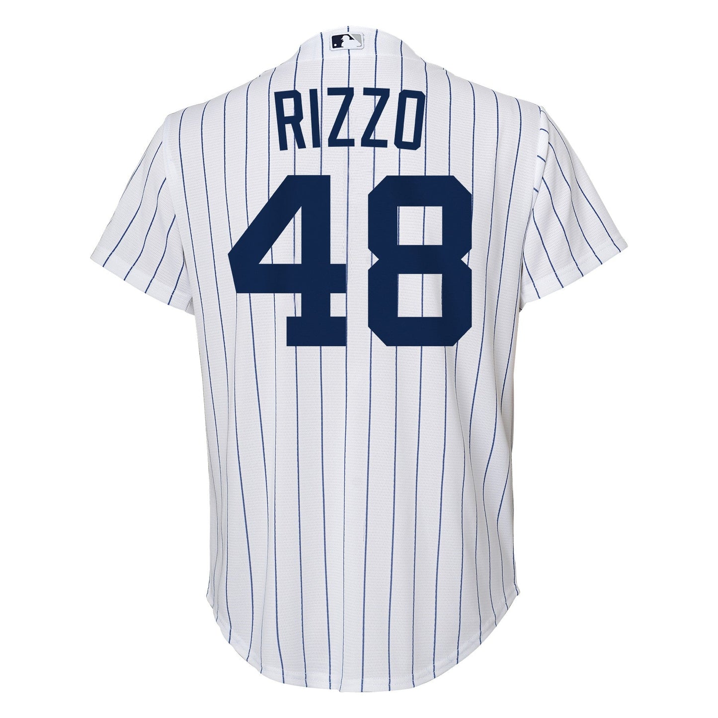 Youth Anthony Rizzo New York Yankees White Home Screen Print Game Replica Jersey Official Team Jersey Sports Fan Apparel Official MLB Team Apparel Bas