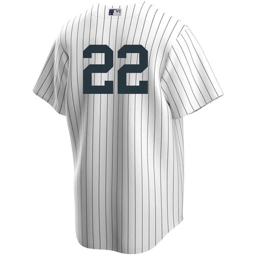 Men s Nike Ben Rice 22 White New York Yankees Home Official Replica Player Jersey Official Team Jersey Sports Fan Apparel Official MLB Team Apparel Ba