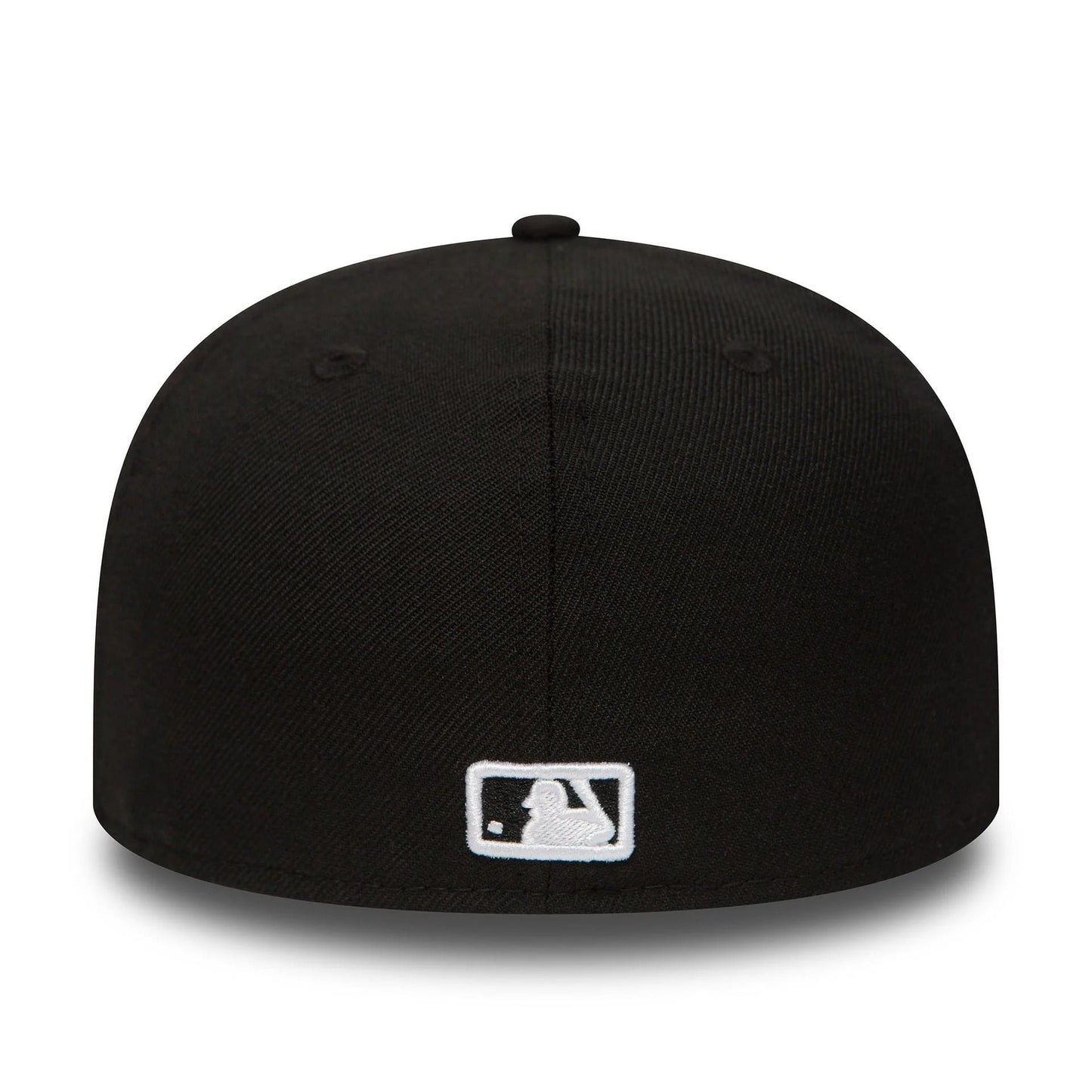 Atlanta Braves MLB League Essential 59FIFTY Fitted New Era Black White Official Team Hat Sports Fan Cap Official MLB Team Hat Baseball Fan Cap
