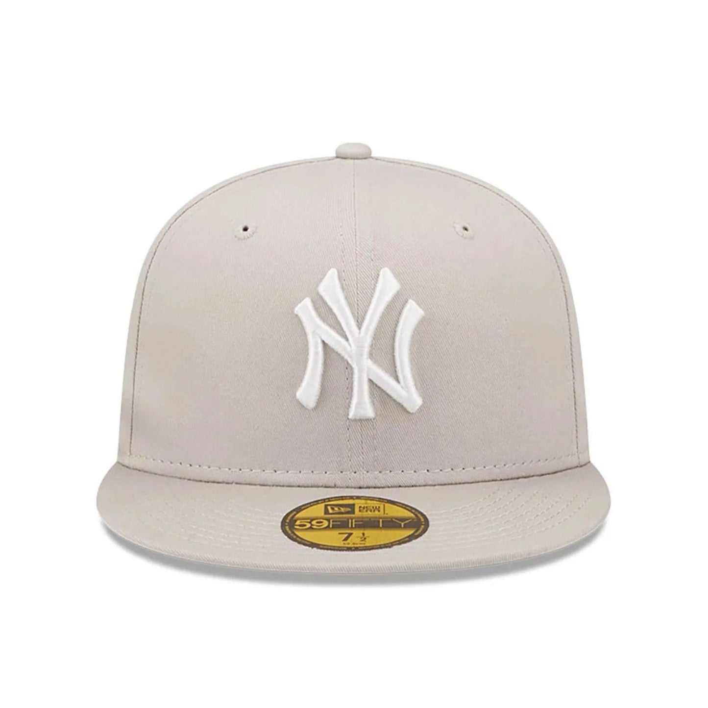 New York Yankees MLB League Essential 59FIFTY Fitted New Era Stone Official Team Hat Sports Fan Cap Official MLB Team Hat Baseball Fan Cap