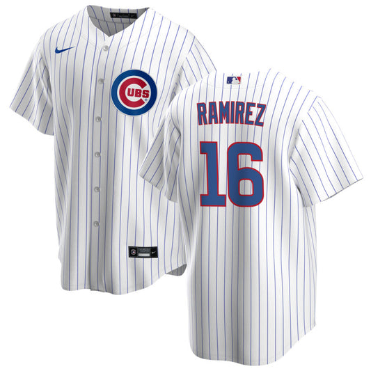 NIKE Men s Aramis Ramirez Chicago Cubs Premium Twill White Home Replica Jersey Official Team Jersey Sports Fan Apparel Official MLB Team Apparel Baseb