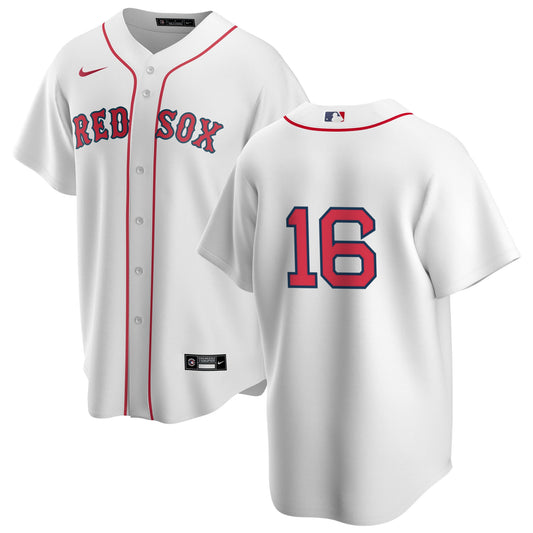 Men s Nike Boston Red Sox Jarren Duran 16 Home Official Replica Player Jersey Official Team Jersey Sports Fan Apparel Official MLB Team Apparel Baseba