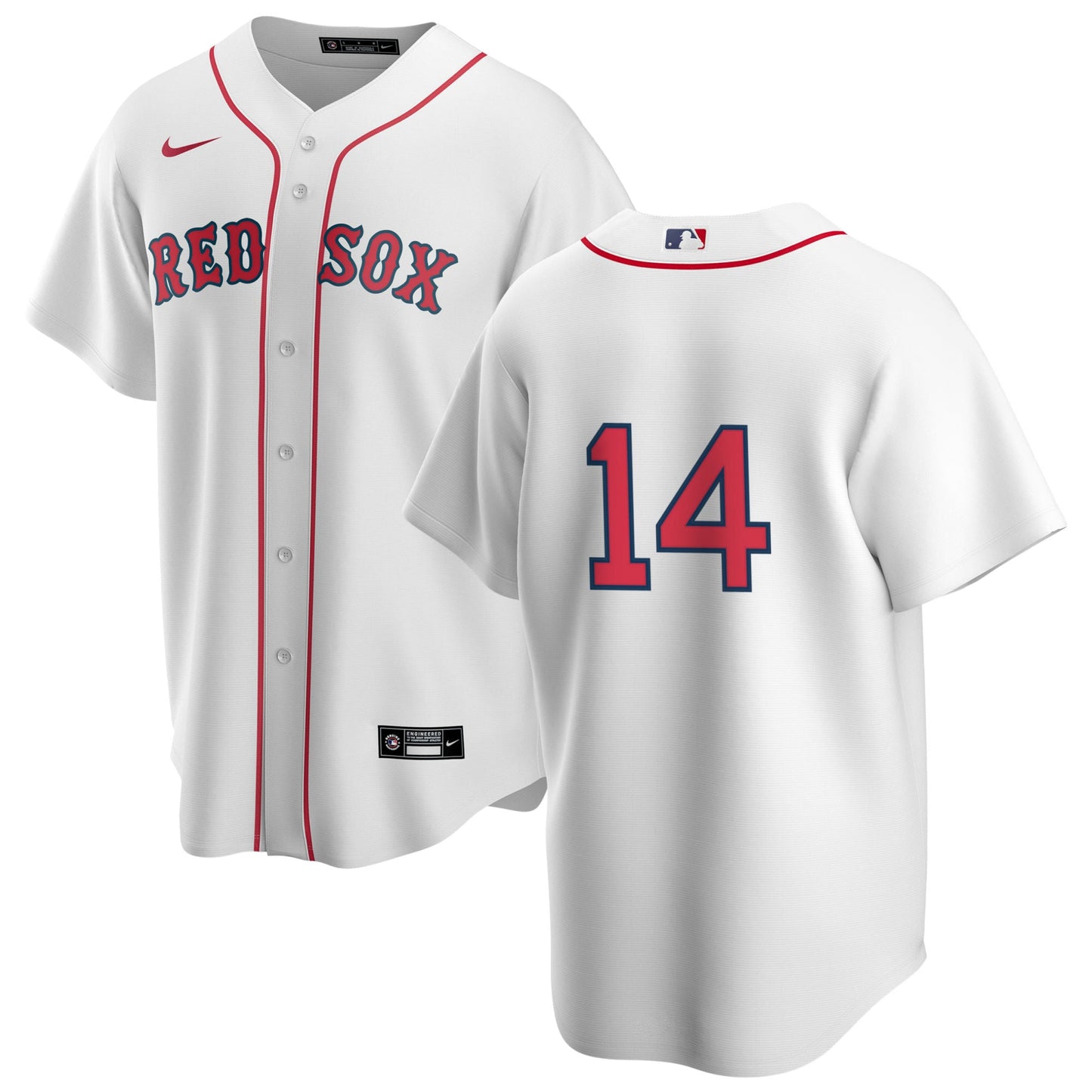Men s Nike Boston Red Sox Jim Rice 14 Home Official Replica Player Jersey Official Team Jersey Sports Fan Apparel Official MLB Team Apparel Baseball F