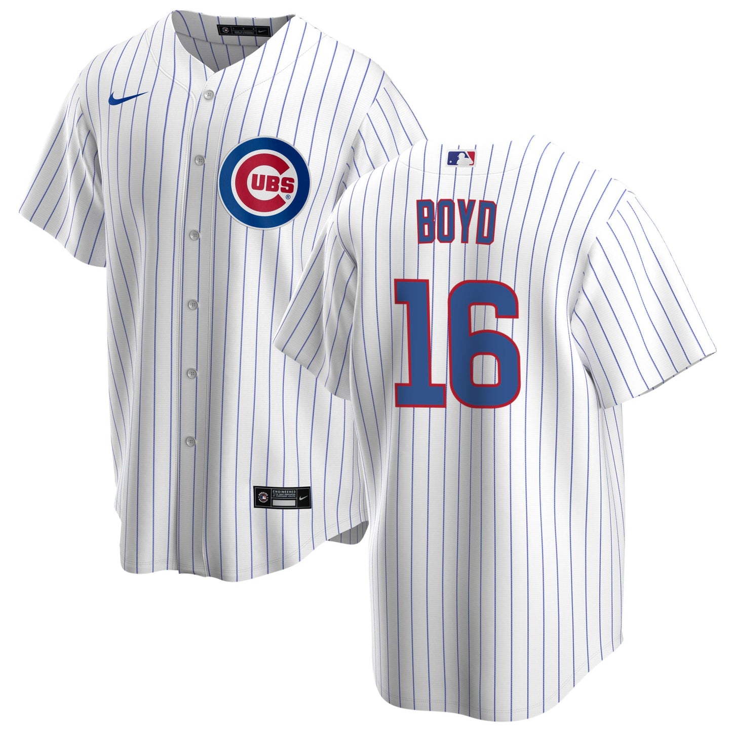 NIKE Men s Matthew Boyd Chicago Cubs White Home Premium Stitch Replica Jersey Official Team Jersey Sports Fan Apparel Official MLB Team Apparel Baseba