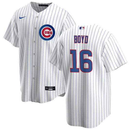 NIKE Men s Matthew Boyd Chicago Cubs White Home Premium Stitch Replica Jersey Official Team Jersey Sports Fan Apparel Official MLB Team Apparel Baseba