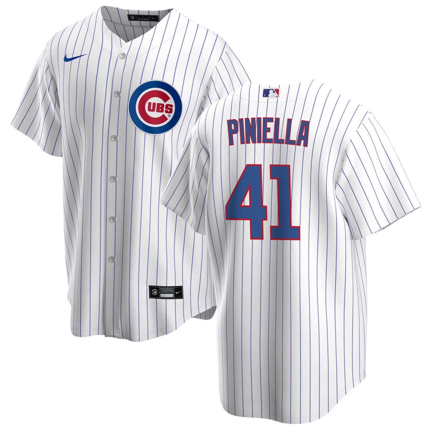 NIKE Men s Lou Piniella Chicago Cubs White Home Premium Stitch Replica Jersey Official Team Jersey Sports Fan Apparel Official MLB Team Apparel Baseba