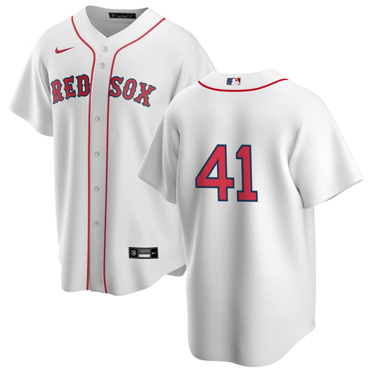 Men s Nike Boston Red Sox John Lackey 41 Home Official Replica Player Jersey Official Team Jersey Sports Fan Apparel Official MLB Team Apparel Basebal