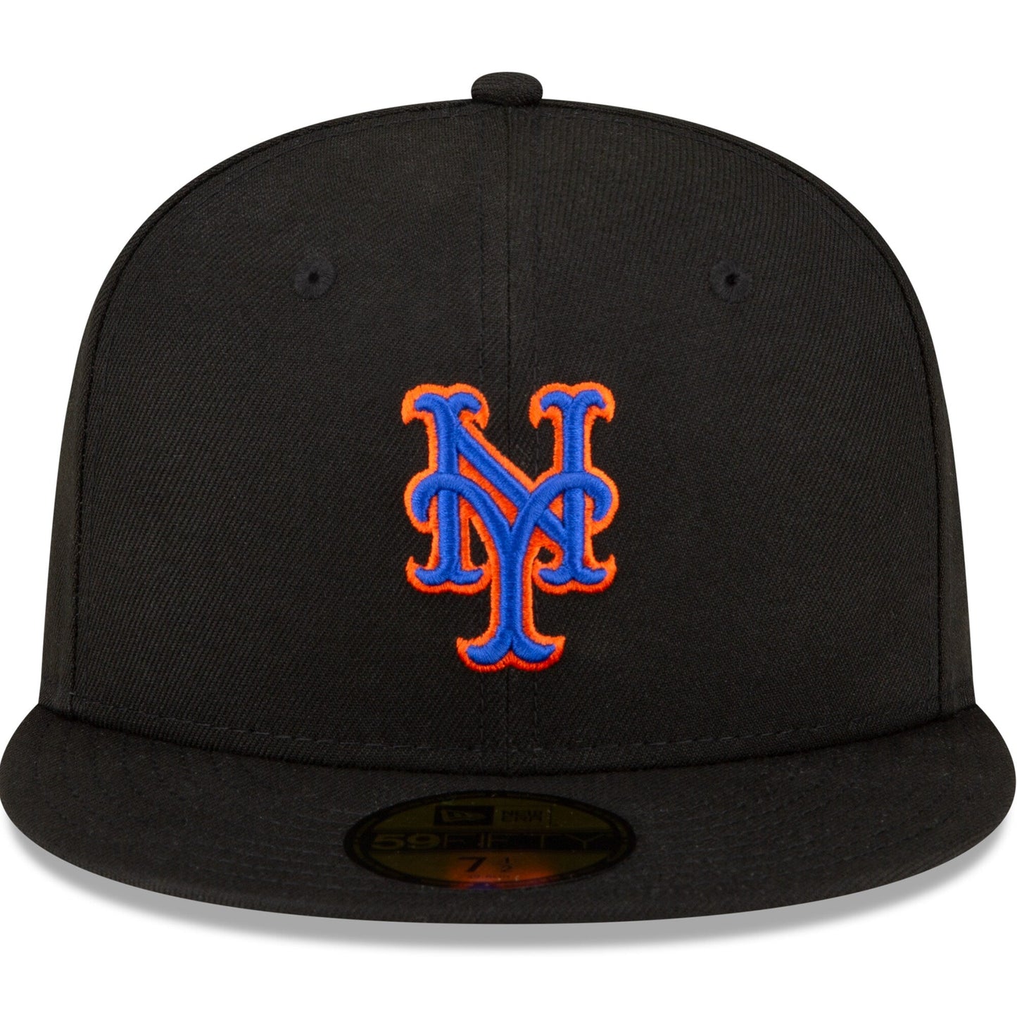 Men s New York Mets New Era Black Alternate Authentic Collection On Field 59FIFTY Fitted Hat Official Team Hat Sports Fan Cap Official MLB Team Hat Ba